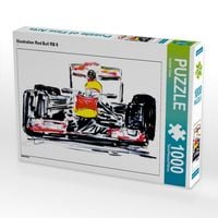 Produktbild: CALVENDO Puzzle Illustration Red Bull RB 8 | 1000 Teile Lege-Gr&ouml;&szlig;e 64x48cm Foto-Puzzle f&uuml;r gl&uuml;ckliche Stunden