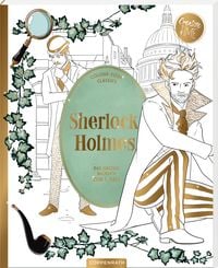 Produktbild: Sherlock Holmes - Das gro&szlig;e Malbuch zum 1. Fall