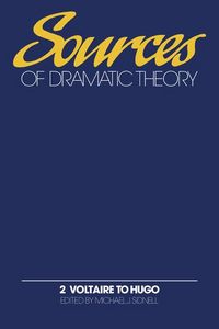 Produktbild: Sources of Dramatic Theory