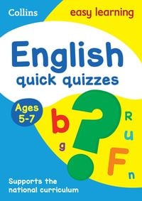 Produktbild: Collins Easy Learning: English Quick Quizzes Ages 5-7