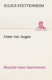 Produktbild: Unter vier Augen