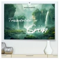 Produktbild: Tr&auml;umereien in Gr&uuml;n (hochwertiger Premium Wandkalender 2026 DIN A2 quer), Kunstdruck in Hochglanz