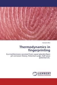 Produktbild: Dhir, V: Thermodynamics in fingerprinting
