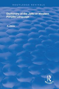 Produktbild: Dictionary of the Jatki or Western Panj&aacute;bi Language