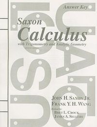 Produktbild: Saxon Calculus with Trigonometry and Analytic Geometry Answer Key