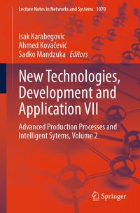 Produktbild: New Technologies, Development and Application VII