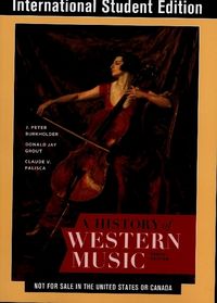 Bild vom Artikel A History of Western Music vom Autor J. Peter Burkholder