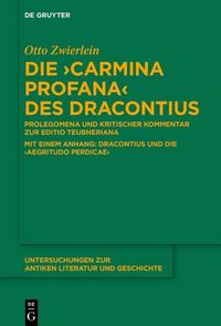 Produktbild: Die "Carmina profana" des Dracontius