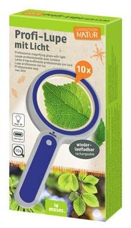 Produktbild: Expedition Natur Profi-Lupe mit Licht 10x USB-C