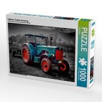 Produktbild: CALVENDO Puzzle Oldtimer Traktor Hanomag | 1000 Teile Lege-Gr&ouml;&szlig;e 64 &times; 48 cm Foto-Puzzle f&uuml;r gl&uuml;ckliche Stunden