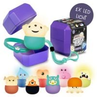 Produktbild: Eggys Mystery Lights Serie 2 Monster Akku Nachtlicht Blindbox mit Anh&auml;nger