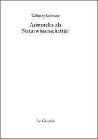 Produktbild: Aristoteles als Naturwissenschaftler