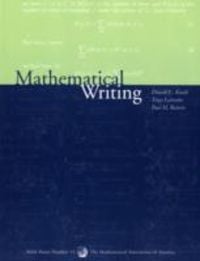 Produktbild: Mathematical Writing