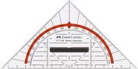 Produktbild: Faber-Castell Geodreieck klein mit Griff 14cm