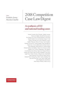 Produktbild: 2018 Competition Case Law Digest