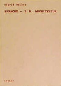 Produktbild: Sprache - z.B. Architektur