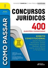 Produktbild: Como Passar em Concursos Jur&iacute;dicos - 9&ordf; Ed - 2025