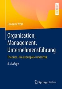 Produktbild: Organisation, Management, Unternehmensf&uuml;hrung