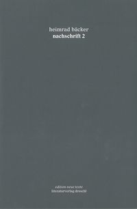 Produktbild: nachschrift 2