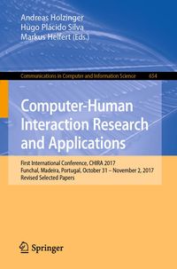 Produktbild: Computer-Human Interaction Research and Applications