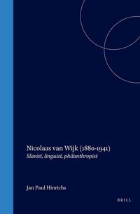 Produktbild: Nicolaas Van Wijk (1880-1941)