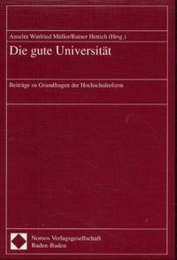 Produktbild: Die gute Universit&auml;t