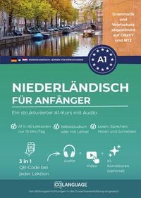 Produktbild: Niederl&auml;ndisch lernen f&uuml;r Anf&auml;nger - Ein strukturierter A1-Kurs mit Audio