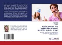 Produktbild: FORMULATION AND CHARACTERIZATION oF NICOTINE MOUTH SPRAY