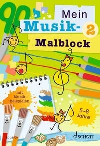Produktbild: Mein Musik-Malblock 2