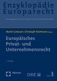 Produktbild: Europ&auml;isches Privat- und Unternehmensrecht