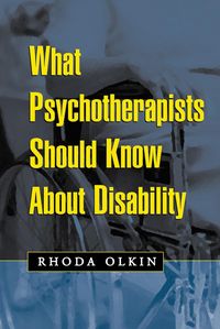 Produktbild: What Psychotherapists Should Know About Disability