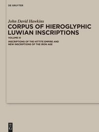 Produktbild: Corpus of Hieroglyphic Luwian Inscriptions
