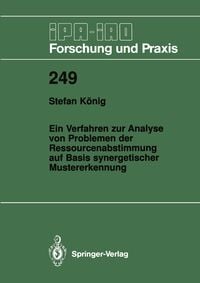Produktbild: Ein Verfahren zur Analyse von Problemen der Ressourcenabstimmung auf Basis synergetischer Mustererkennung