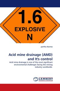 Produktbild: Acid mine drainage (AMD) and It''s control