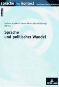 Produktbild: Sprache und politischer Wandel