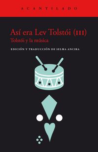 Produktbild: Así era Lev Tolstói (III)