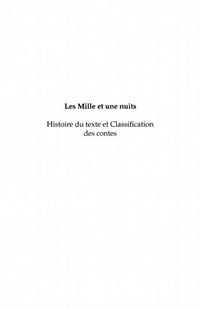 Produktbild: Les mille et une nuits - histoire du tex