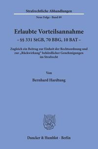 Produktbild: Erlaubte Vorteilsannahme - &sect;&sect; 331 StGB, 70 BBG, 10 BAT.