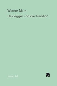Produktbild: Heidegger und die Tradition