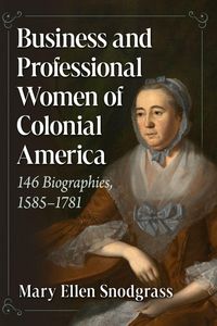 Produktbild: Business and Professional Women of Colonial America