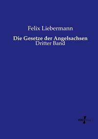 Produktbild: Die Gesetze der Angelsachsen