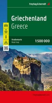 Bild vom Artikel Griechenland, Straßenkarte 1:500.000, freytag & berndt vom Autor 