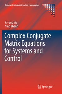 Produktbild: Complex Conjugate Matrix Equations for Systems and Control
