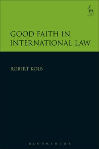 Produktbild: Good Faith in International Law