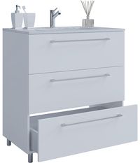 Produktbild: 2-tlg. Waschplatz Waschtisch Badinos 3 Schublade