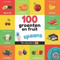 Produktbild: 100 groenten en fruit in spaans