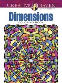 Produktbild: Wik, J: Creative Haven Dimensions Coloring Book