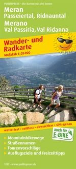 Bild vom Artikel Meran, Passeiertal, Ridnauntal / Merano, Val Passiria, Val Ridanna Wander- und Radkarte 1 : 35 000 vom Autor 