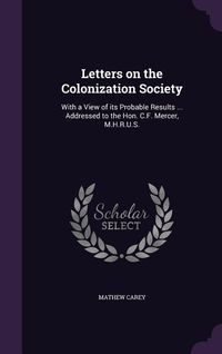Produktbild: Letters on the Colonization Society
