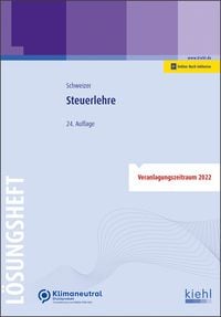 Produktbild: Schweizer, R: Steuerlehre - L&ouml;sungsheft